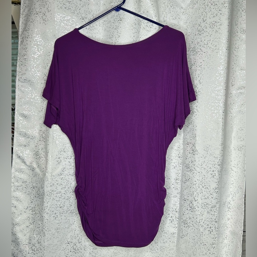 Chic Purple Women's Blouse